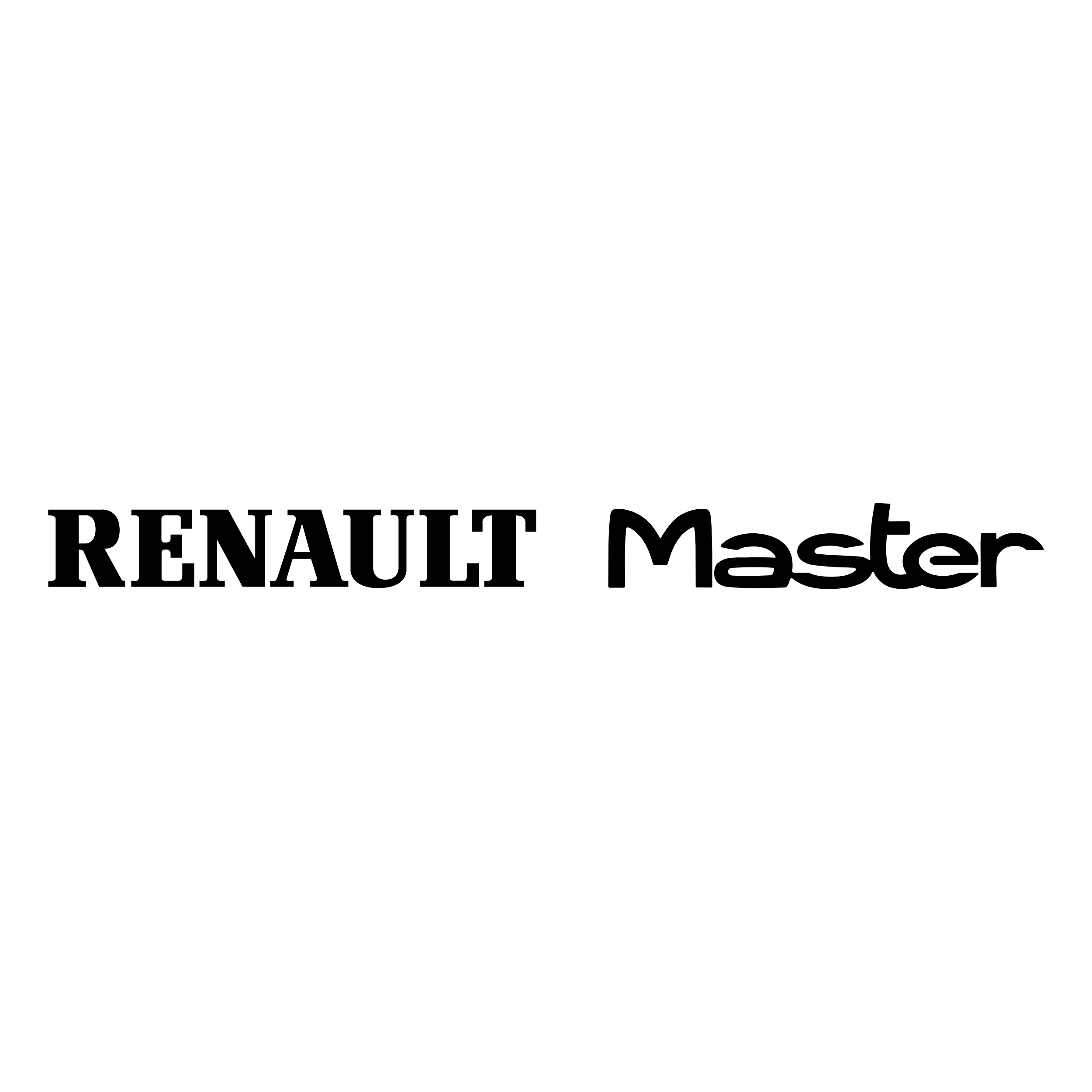 Logo Renault Master